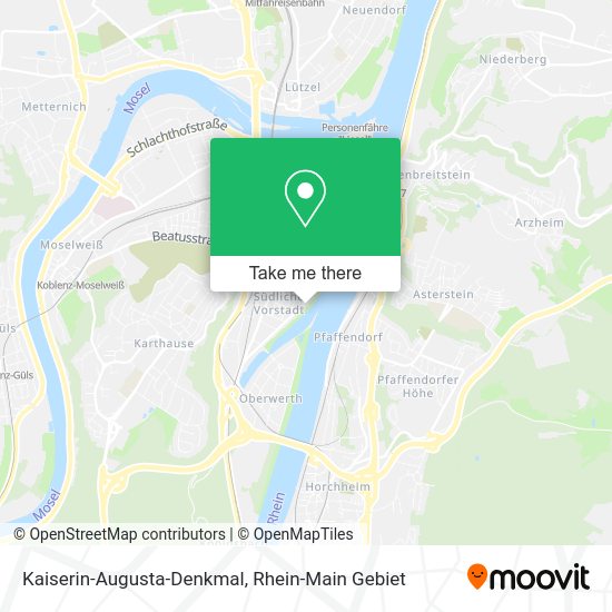 Карта Kaiserin-Augusta-Denkmal