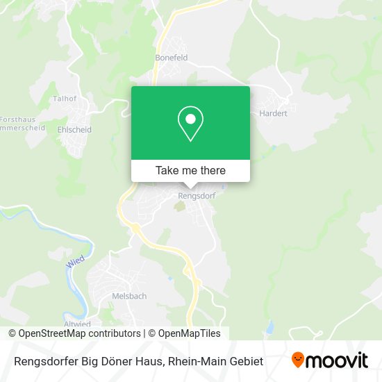 Карта Rengsdorfer Big Döner Haus
