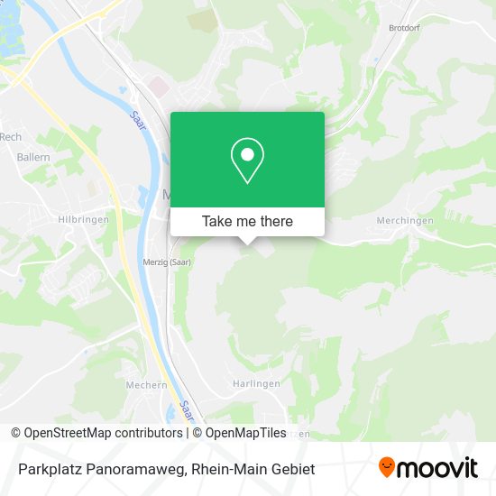 Карта Parkplatz Panoramaweg