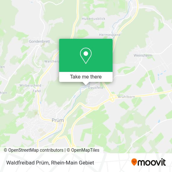 Карта Waldfreibad Prüm