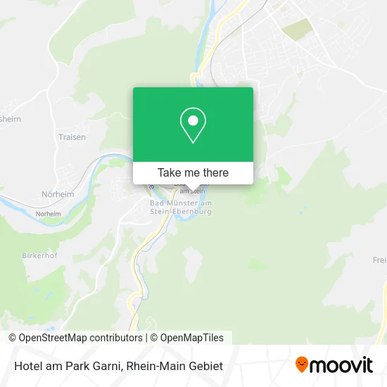 Карта Hotel am Park Garni