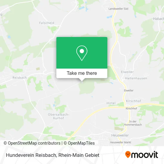 Карта Hundeverein Reisbach