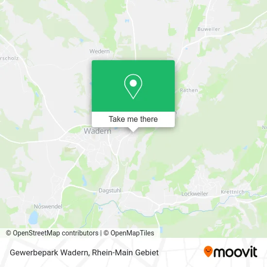 Карта Gewerbepark Wadern