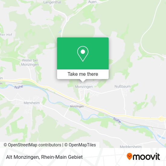 Карта Alt Monzingen
