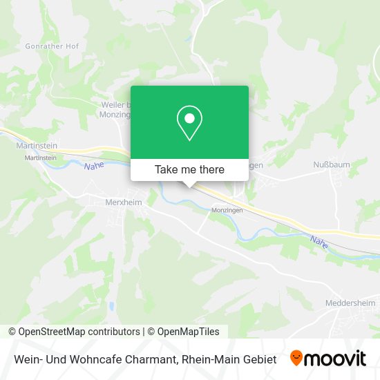 Карта Wein- Und Wohncafe Charmant