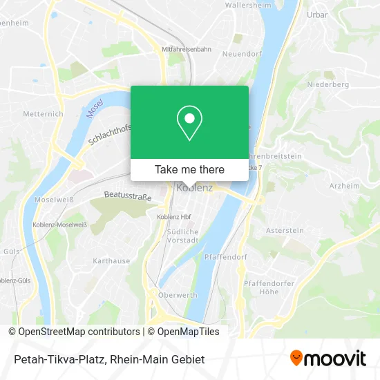 Карта Petah-Tikva-Platz