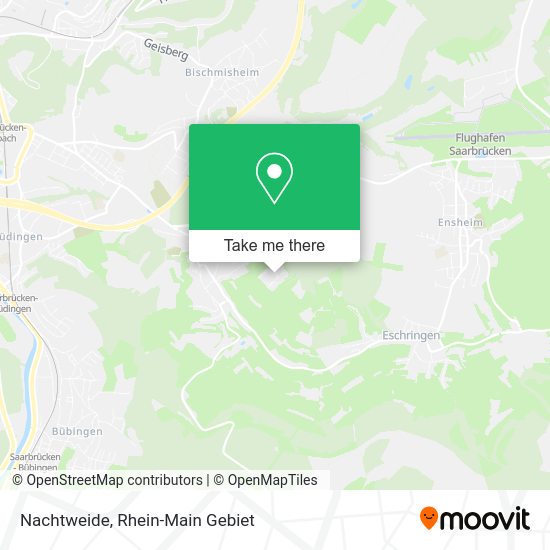 Карта Nachtweide