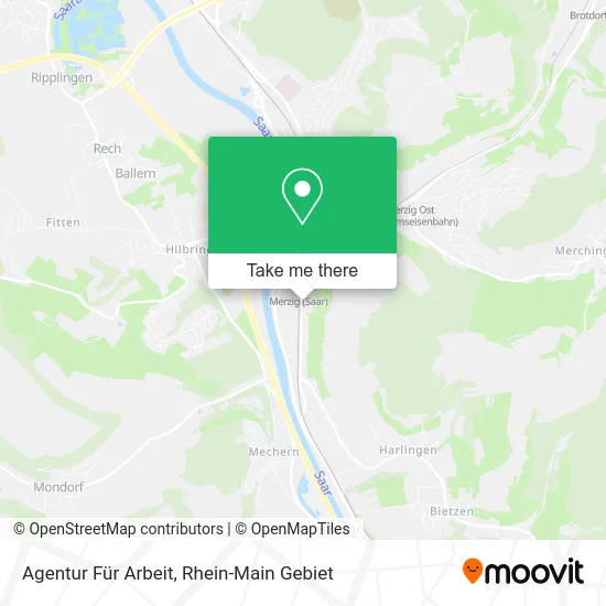 Карта Agentur Für Arbeit