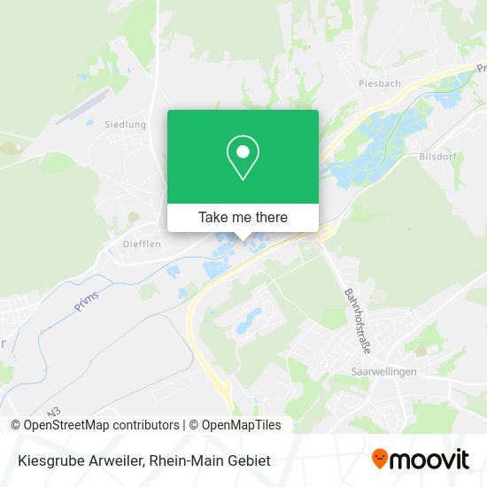Карта Kiesgrube Arweiler