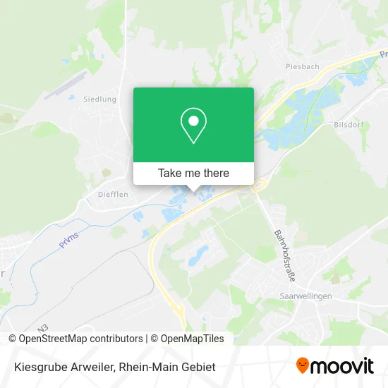 Карта Kiesgrube Arweiler