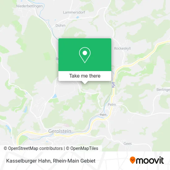 Карта Kasselburger Hahn