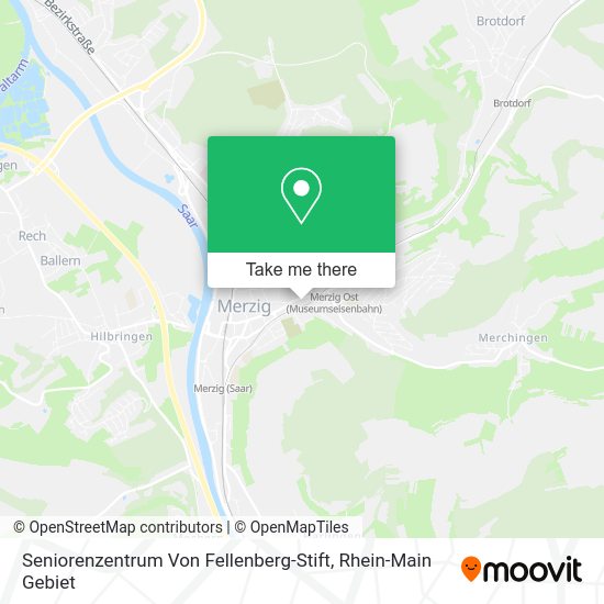 Карта Seniorenzentrum Von Fellenberg-Stift