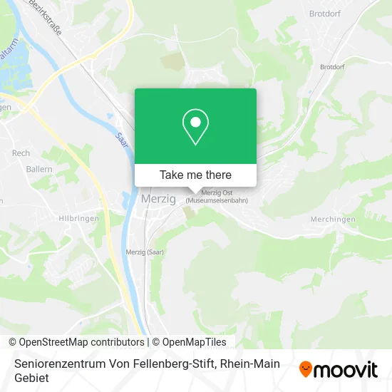 Карта Seniorenzentrum Von Fellenberg-Stift