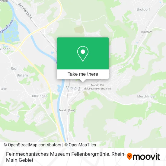 Карта Feinmechanisches Museum Fellenbergmühle