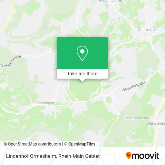 Карта Lindenhof Ormesheim