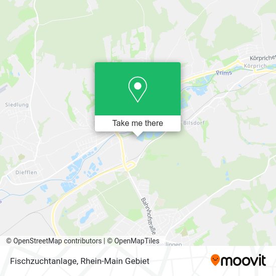 Карта Fischzuchtanlage