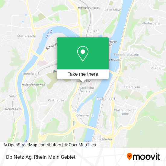 Db Netz Ag map