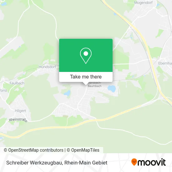 Карта Schreiber Werkzeugbau