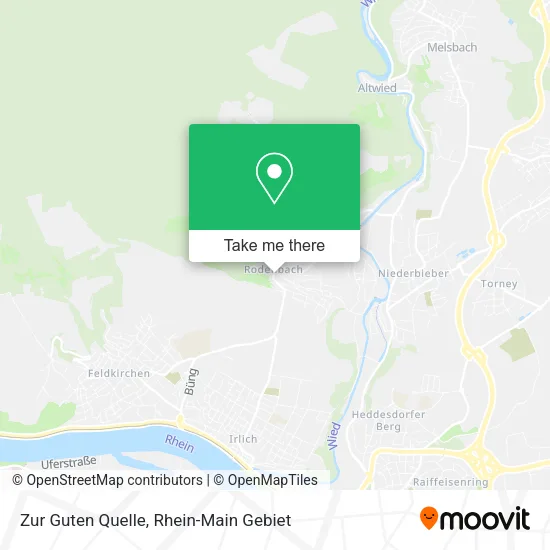 Карта Zur Guten Quelle