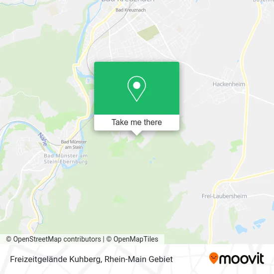 Карта Freizeitgelände Kuhberg