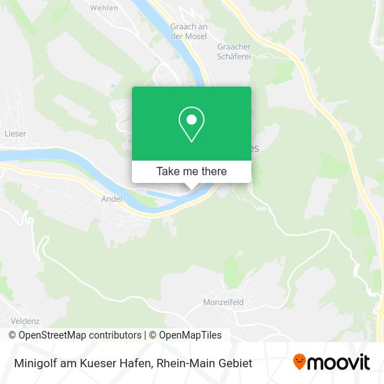 Карта Minigolf am Kueser Hafen