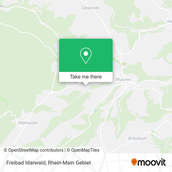 Карта Freibad Idarwald