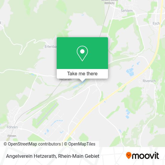 Карта Angelverein Hetzerath
