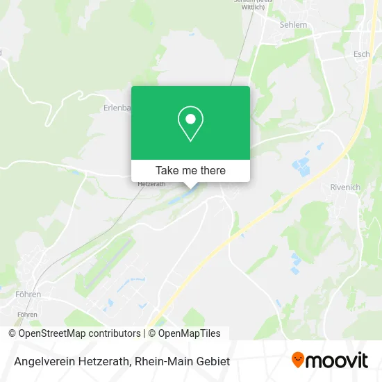 Карта Angelverein Hetzerath