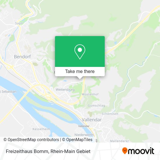 Карта Freizeithaus Bomm