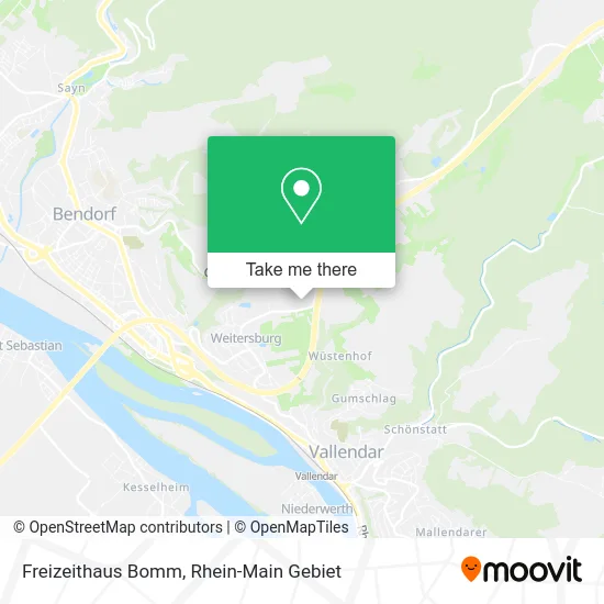 Карта Freizeithaus Bomm