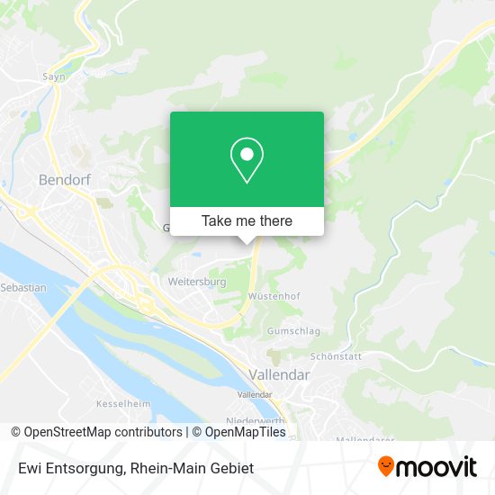 Карта Ewi Entsorgung