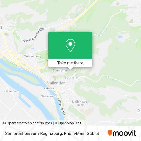 Карта Seniorenheim am Reginaberg