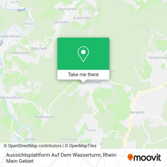 Карта Aussichtsplattform Auf Dem Wasserturm