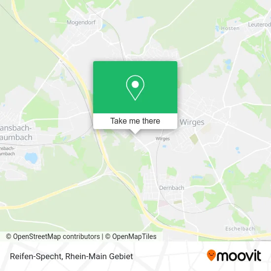 Карта Reifen-Specht