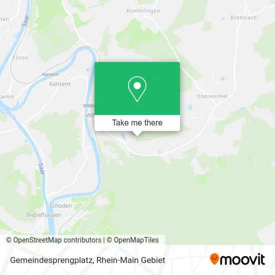 Карта Gemeindesprengplatz