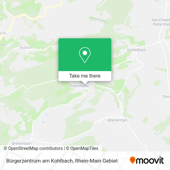 Карта Bürgerzentrum am Kohlbach