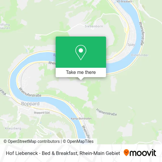 Карта Hof Liebeneck - Bed & Breakfast