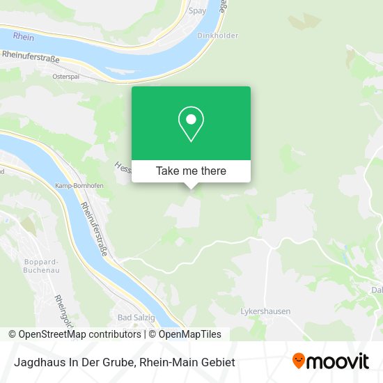 Карта Jagdhaus In Der Grube