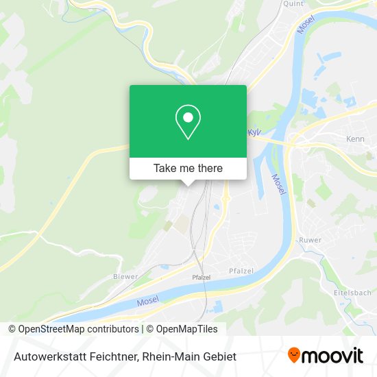 Карта Autowerkstatt Feichtner
