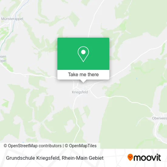 Карта Grundschule Kriegsfeld