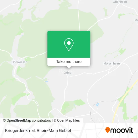 Карта Kriegerdenkmal
