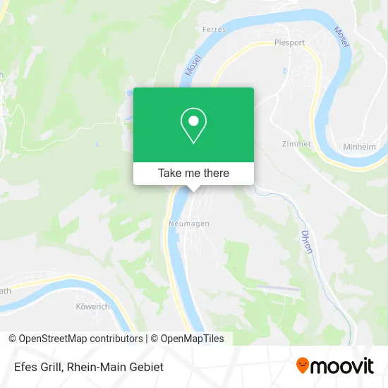 Карта Efes Grill