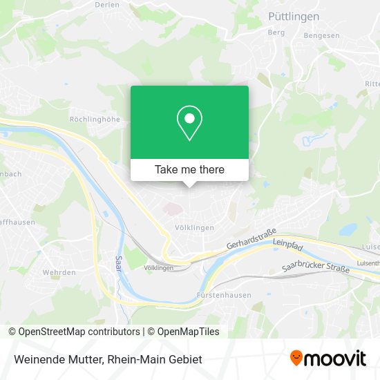 Карта Weinende Mutter