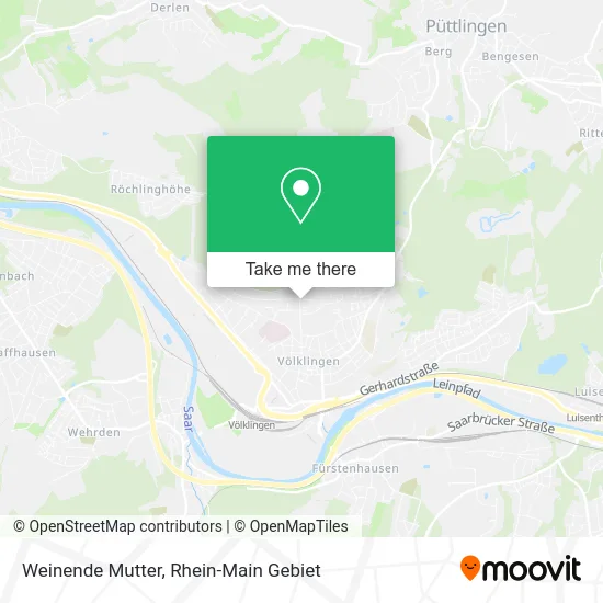 Карта Weinende Mutter