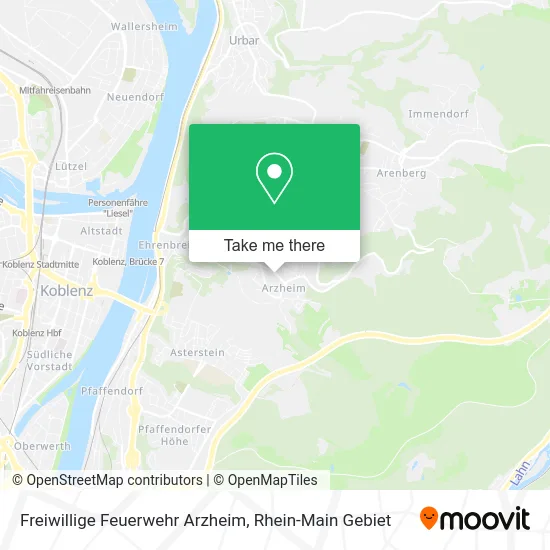 Карта Freiwillige Feuerwehr Arzheim