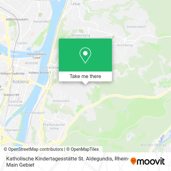 Карта Katholische Kindertagesstätte St. Aldegundis