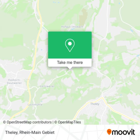 Карта Theley