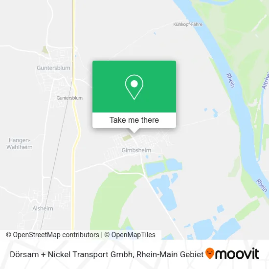 Карта Dörsam + Nickel Transport Gmbh