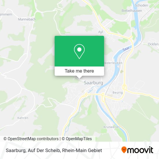 Карта Saarburg, Auf Der Scheib