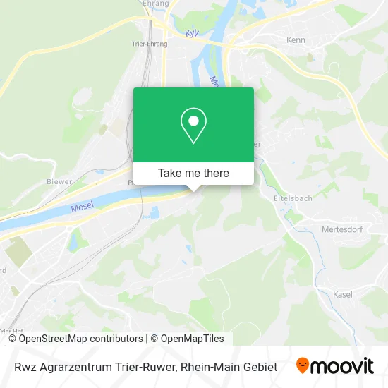 Карта Rwz Agrarzentrum Trier-Ruwer